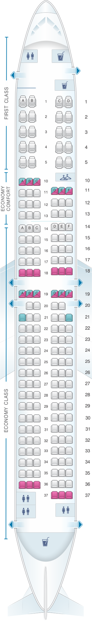 boeing 737 delta seats