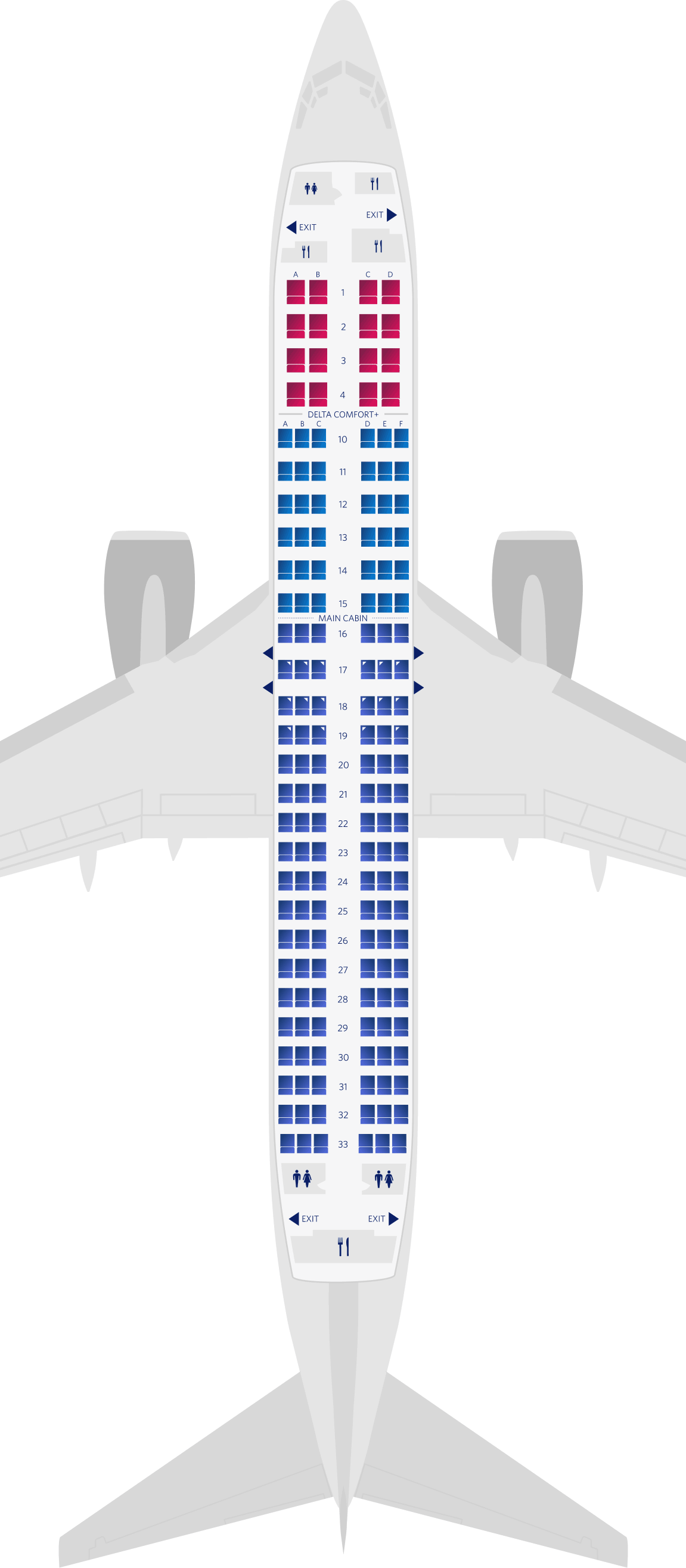 boeing 738 seating