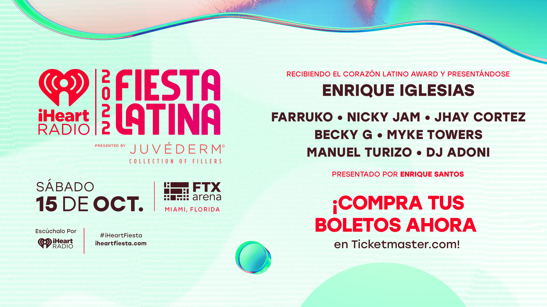 boletos para la fiesta de la radio 2019