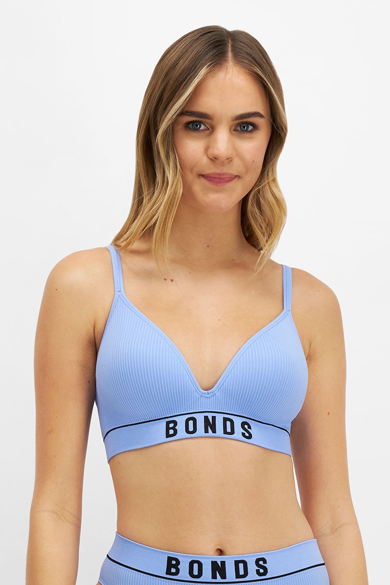 bonds retro rib wirefree bra