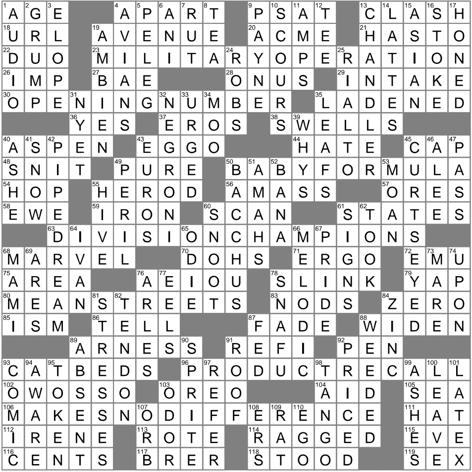 bone connector crossword