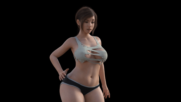 boob expansion gif