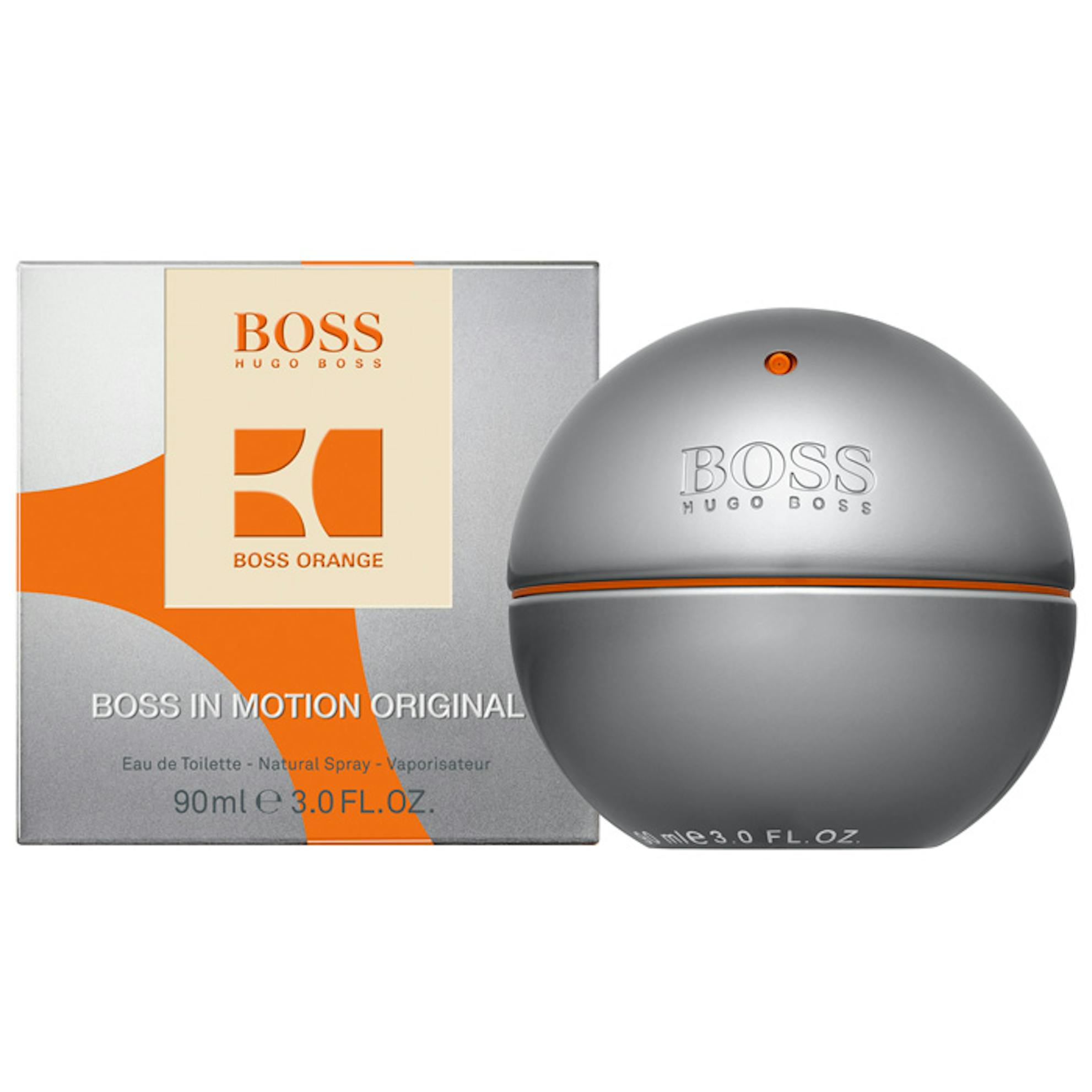 boss in motion aftershave