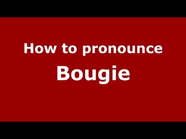 boujee pronunciation