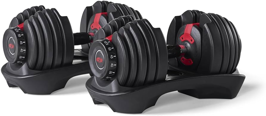 bowflex selecttech 552 adjustable dumbbells