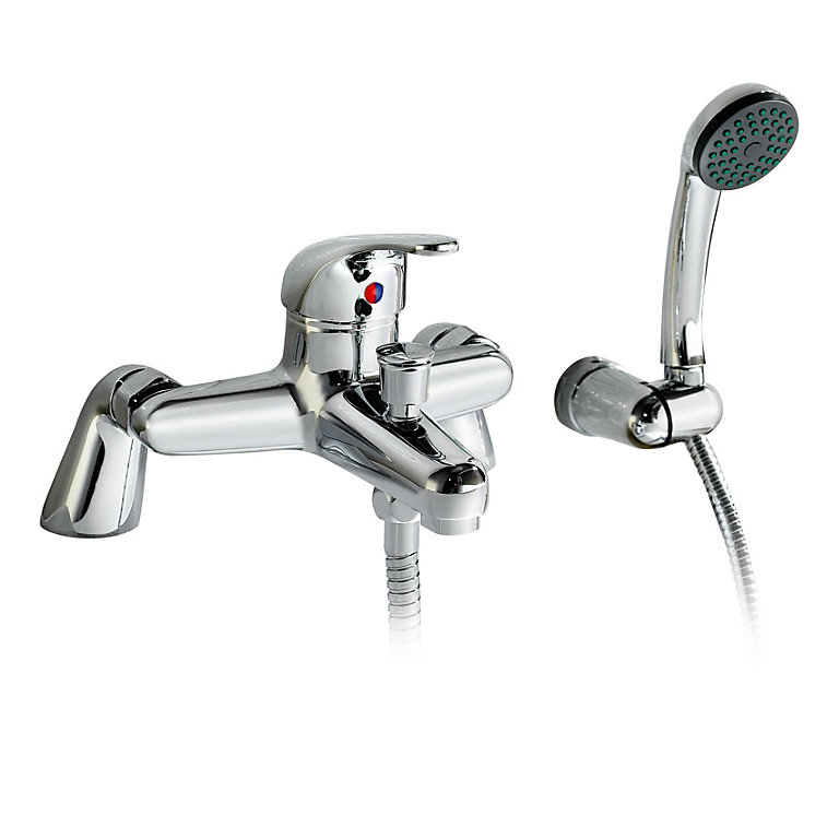 b&q bath mixer shower taps