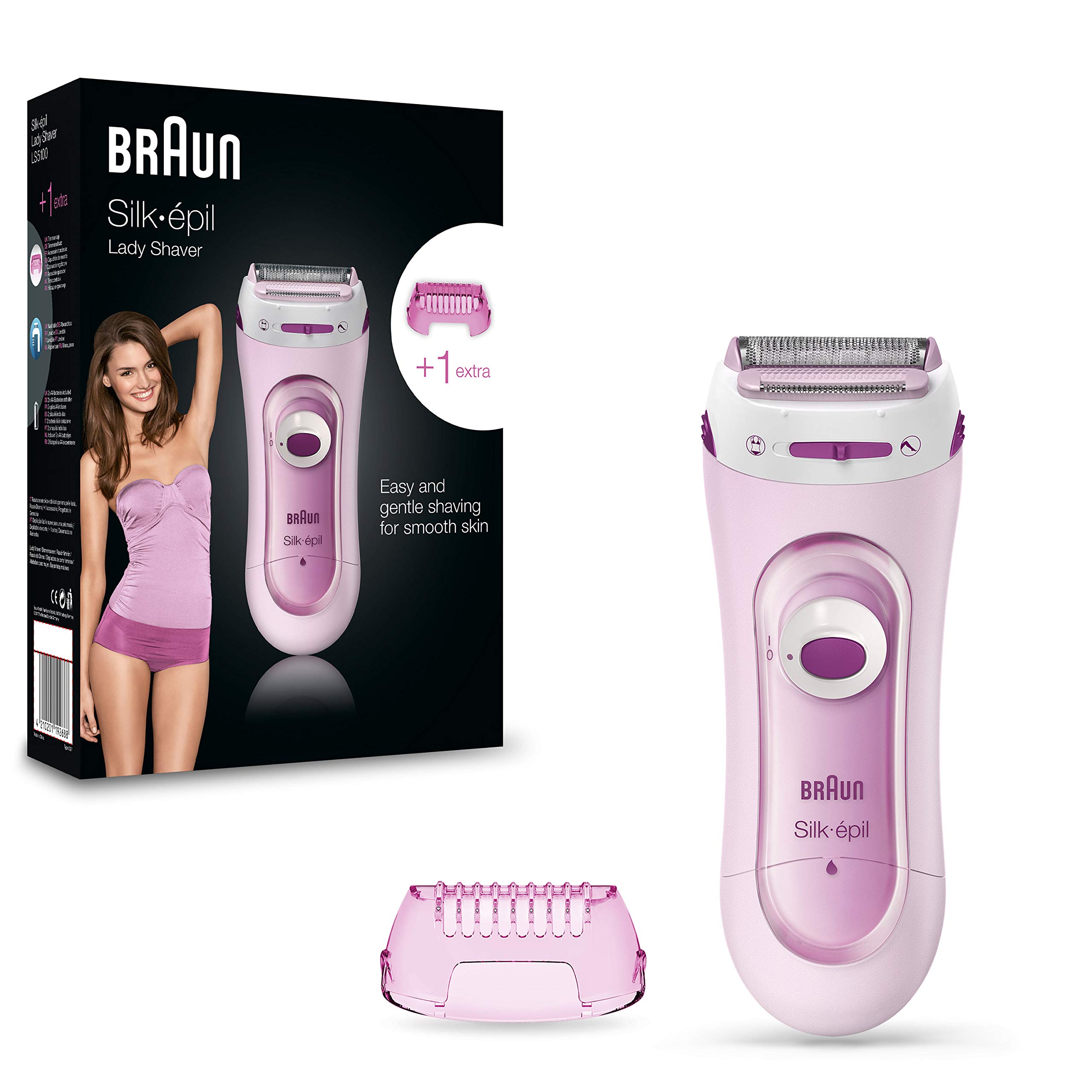 braun silk epil lady shaver