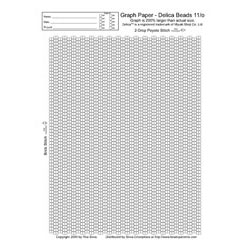 brick stitch graph paper