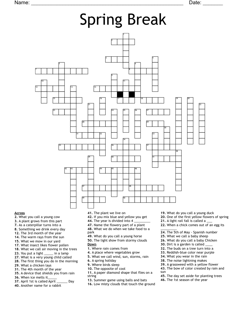 broke free crossword clue