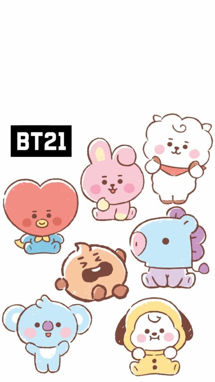 bt21 bts kawaii