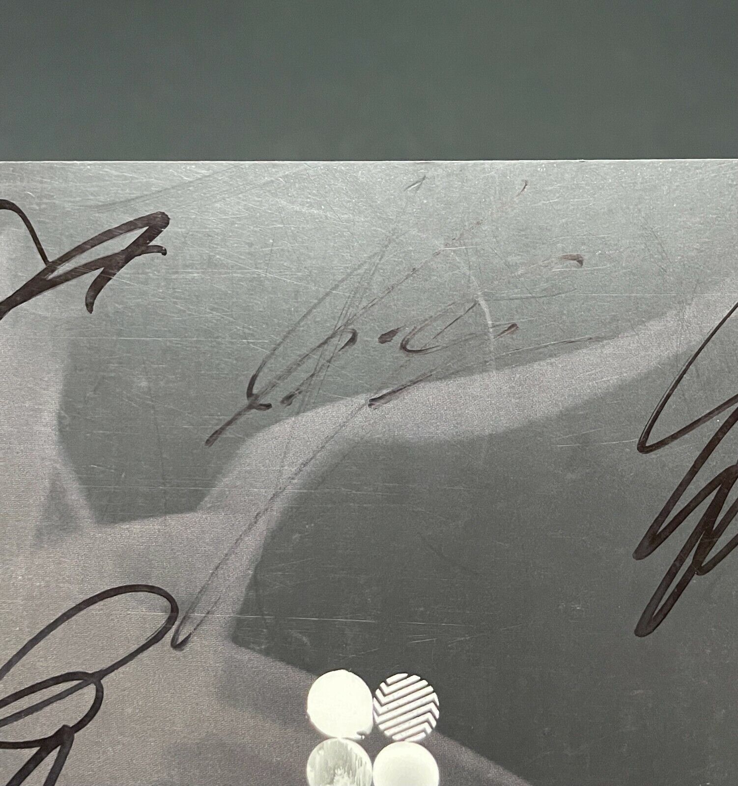 bts signed album wings