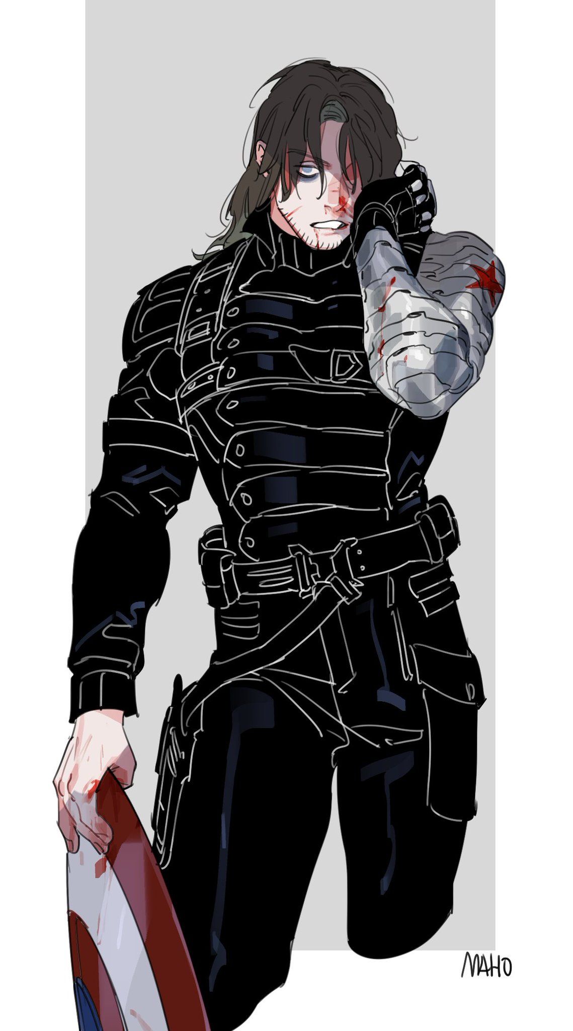 bucky barnes anime