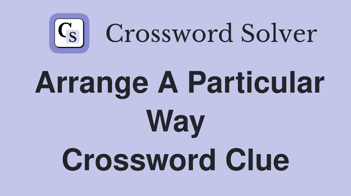 by way of an answer crossword clue