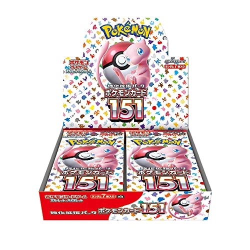 pokemon 151 booster box case