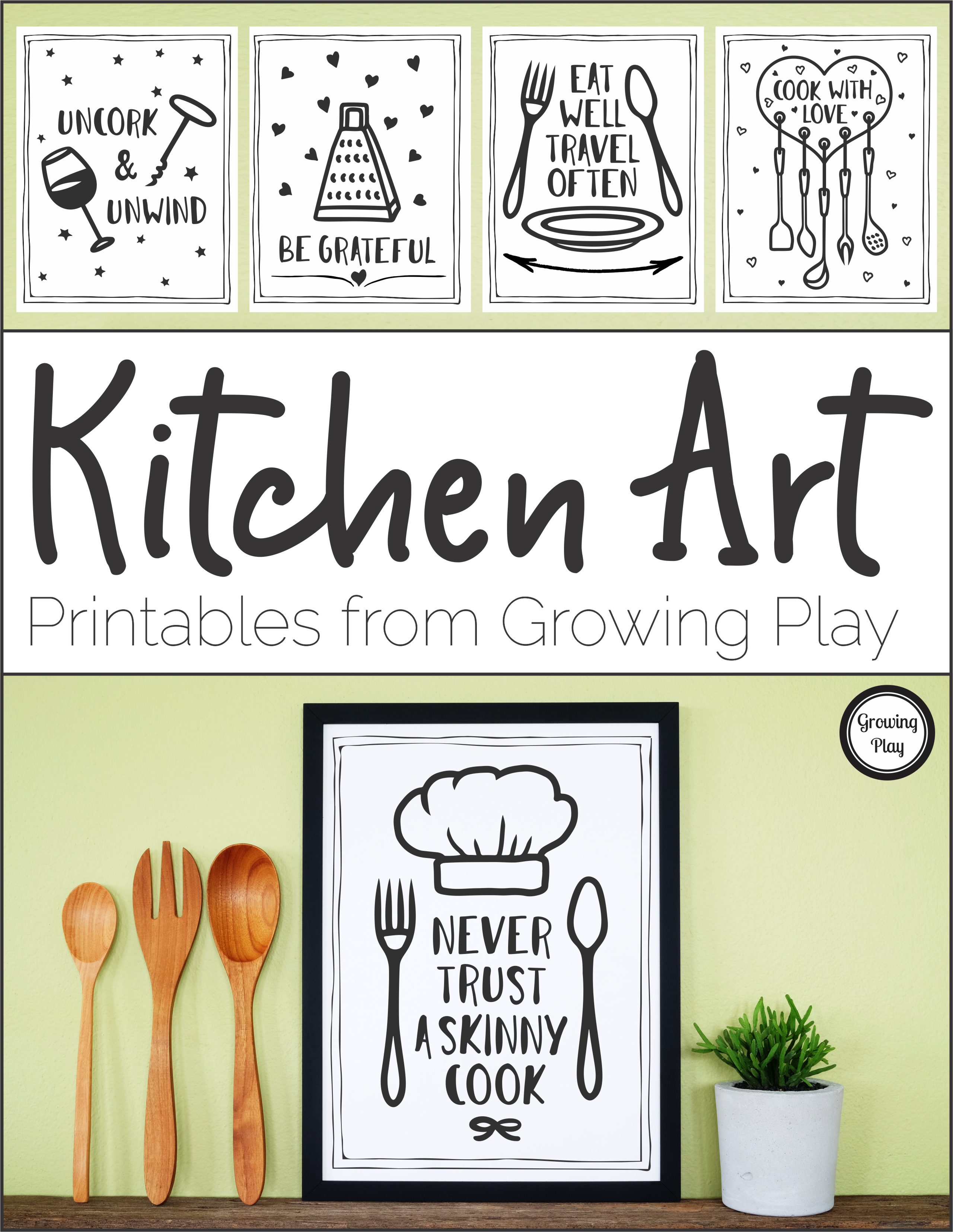 printable kitchen wall art