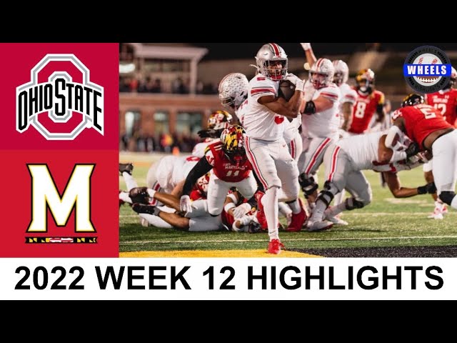 ohio state vs maryland highlights