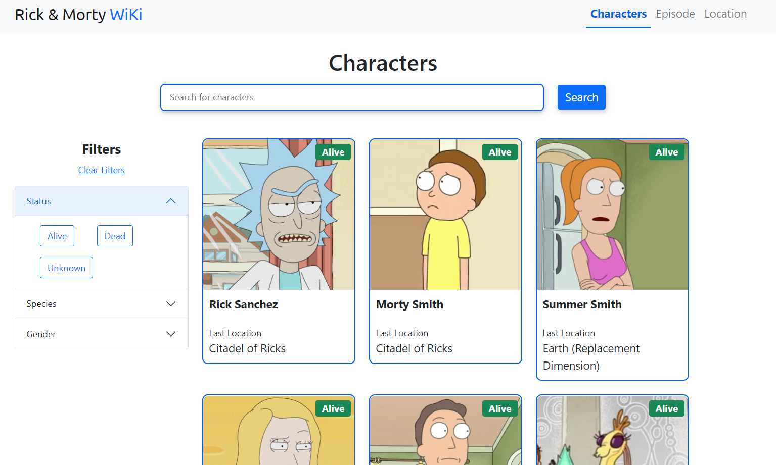 rick & morty wiki