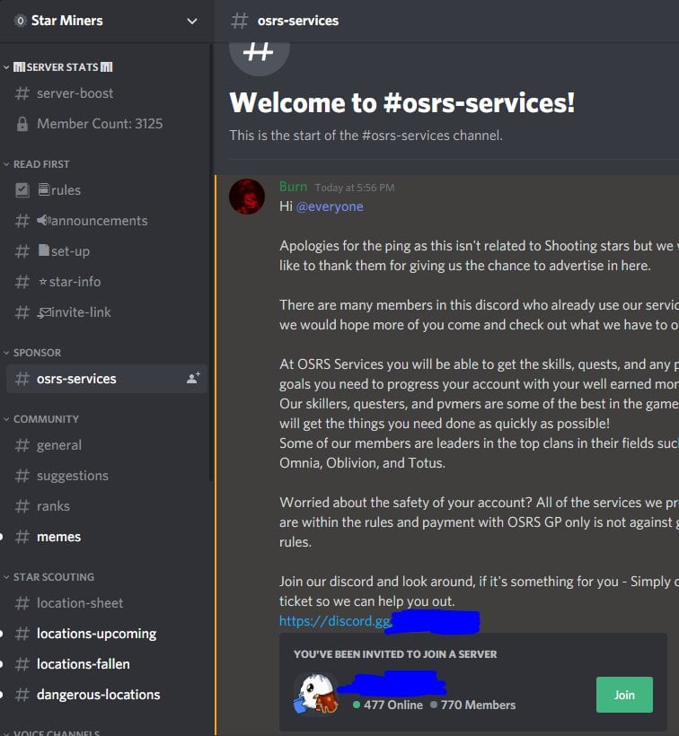 star miners discord
