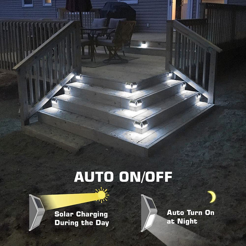 solar deck step lights