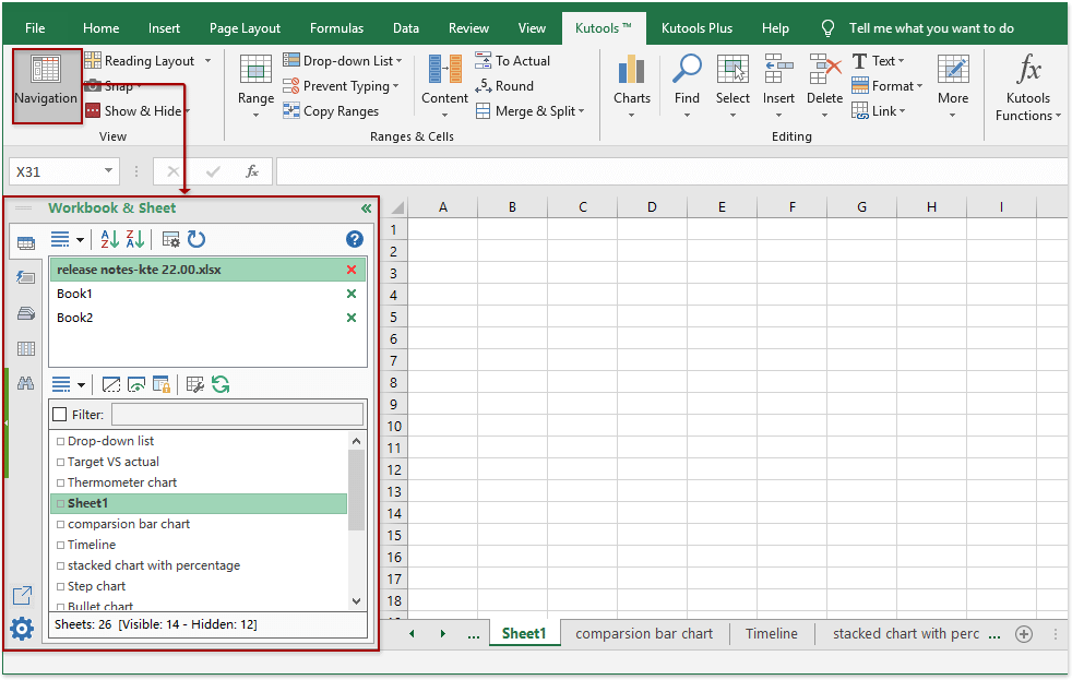 kutools for excel 2013