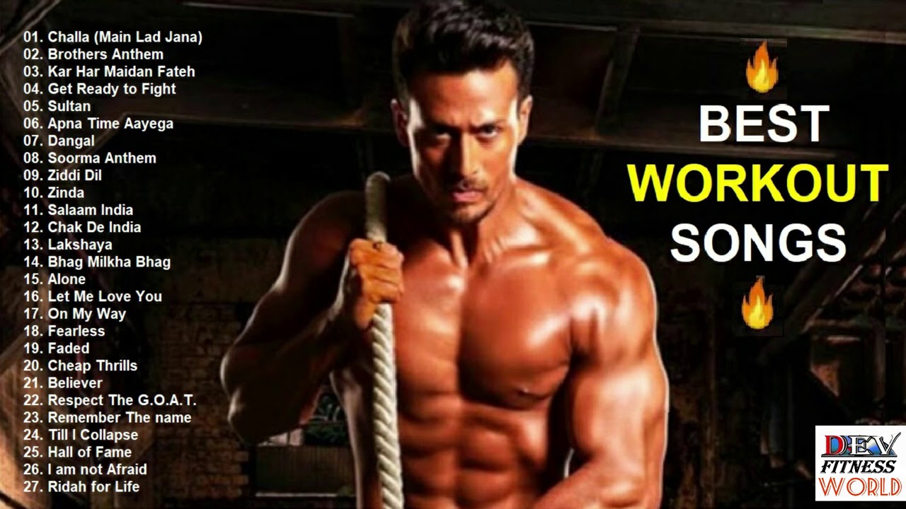 workout songs hindi