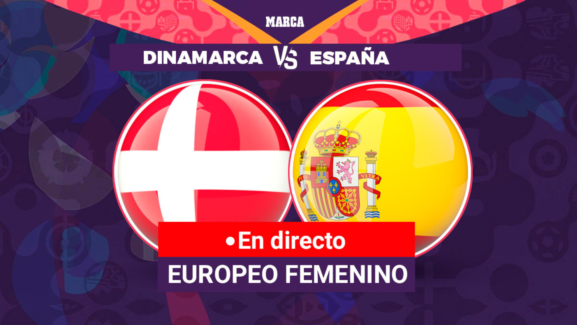 dinamarca vs españa femenil