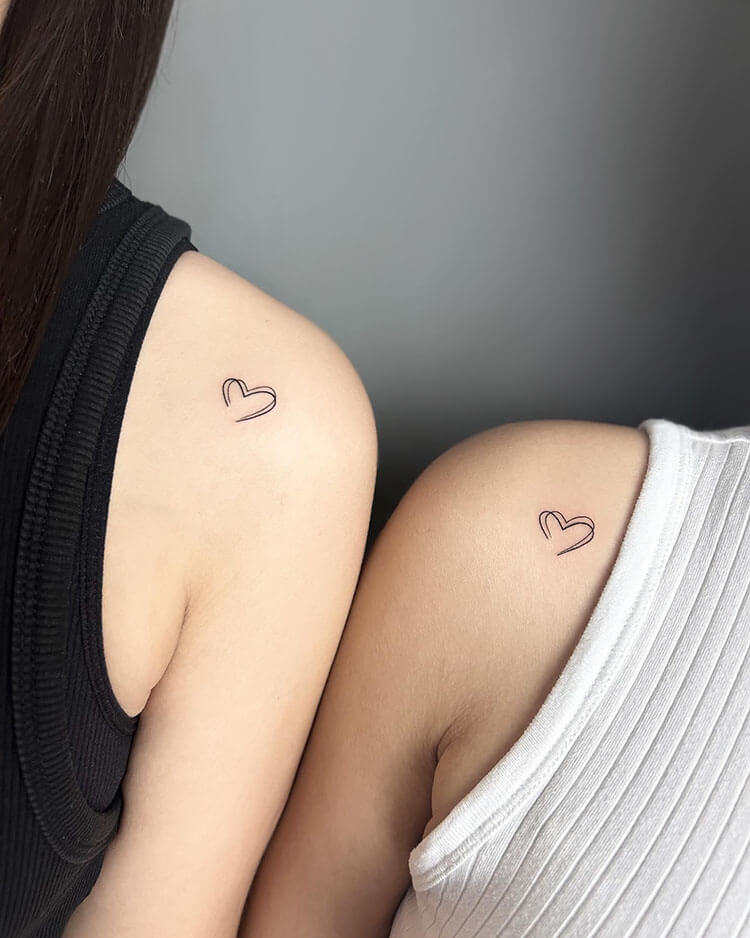 unique friendship tattoos