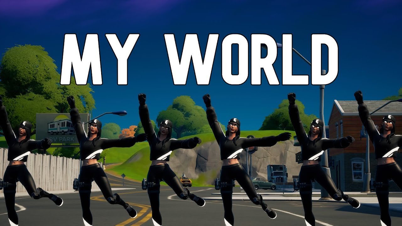 my world fortnite song name