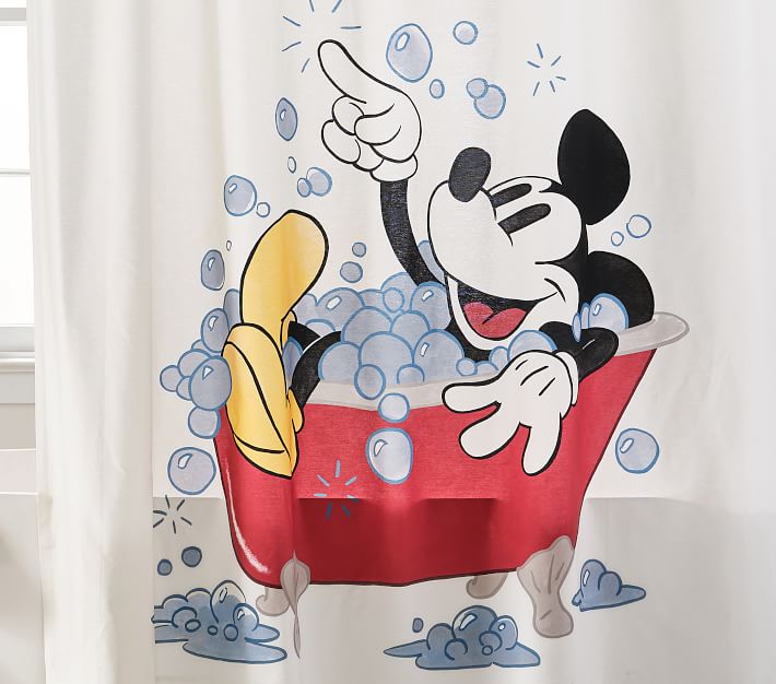 mickey mouse shower curtain