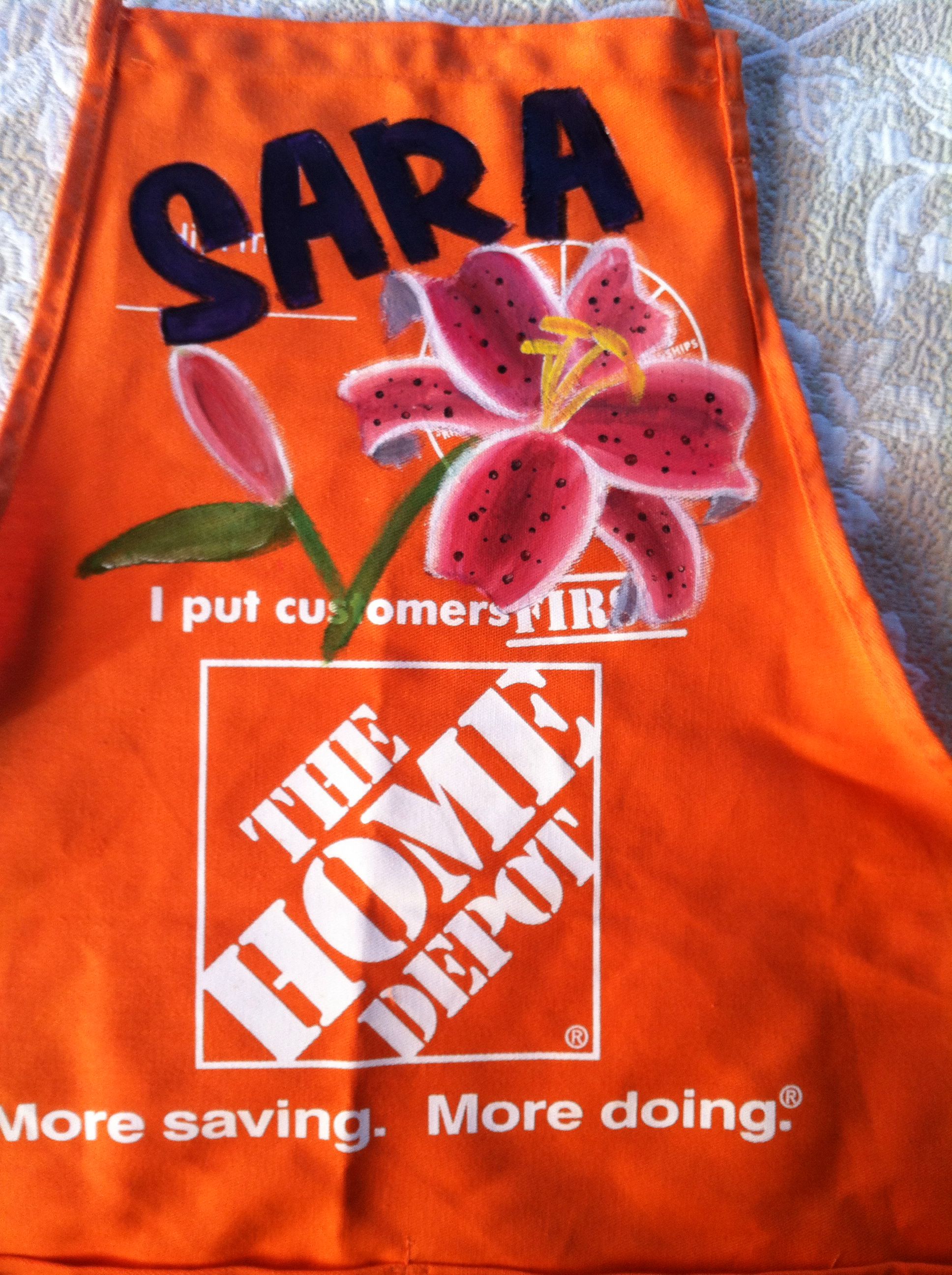 the home depot/my apron