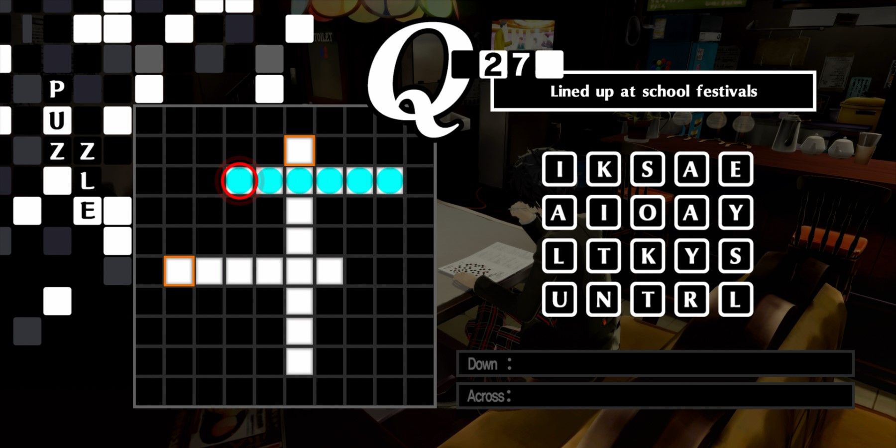 crossword answers persona 5