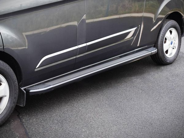 transit custom side steps