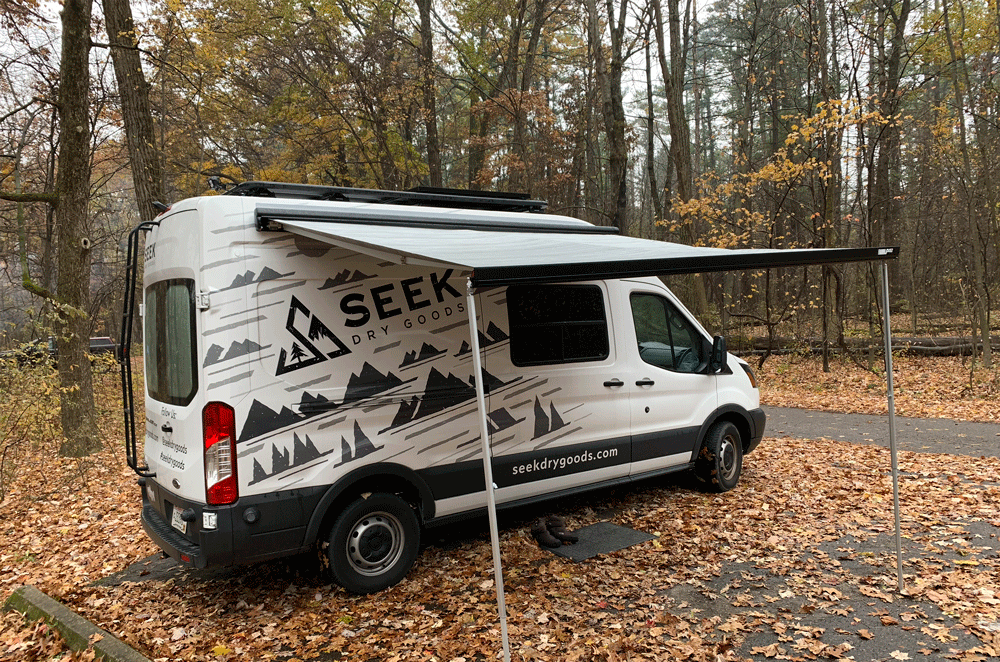 awning for ford transit van