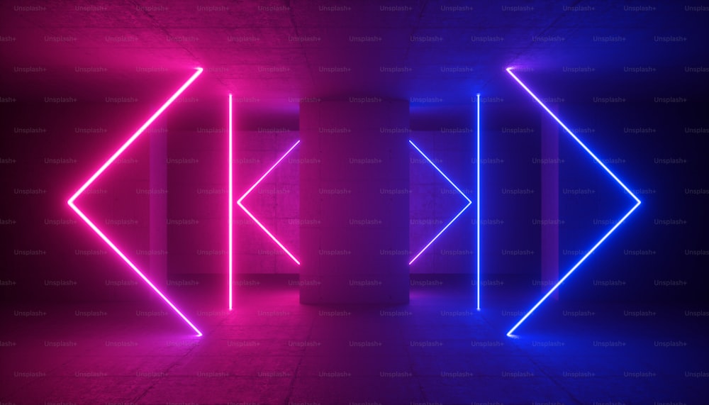 neon lights background