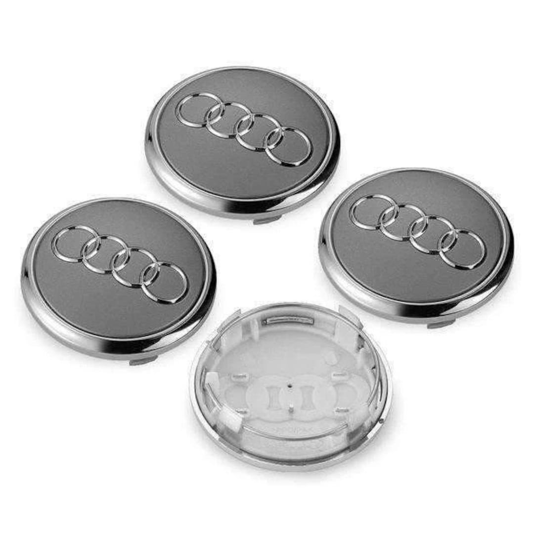 audi wheel center caps