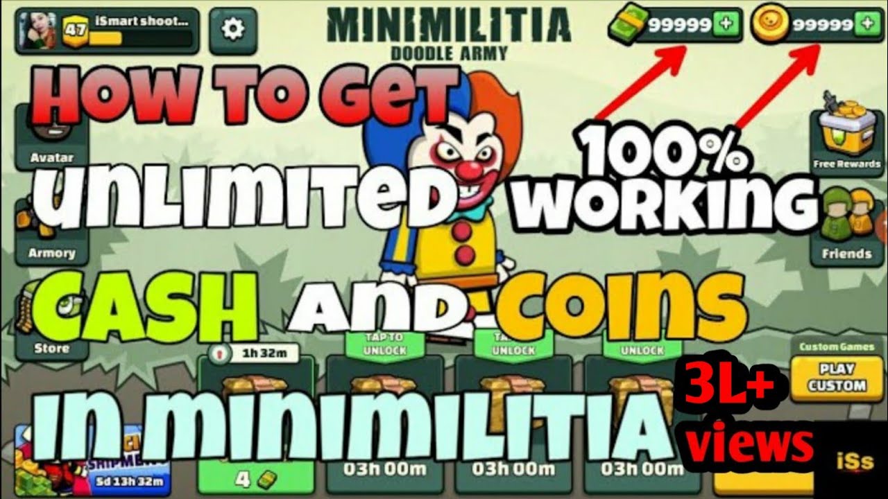 mini militia mod apk unlimited money