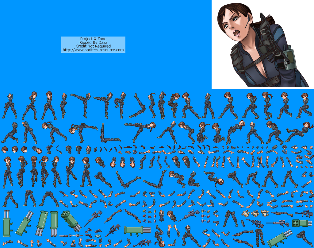 jill valentine sprites