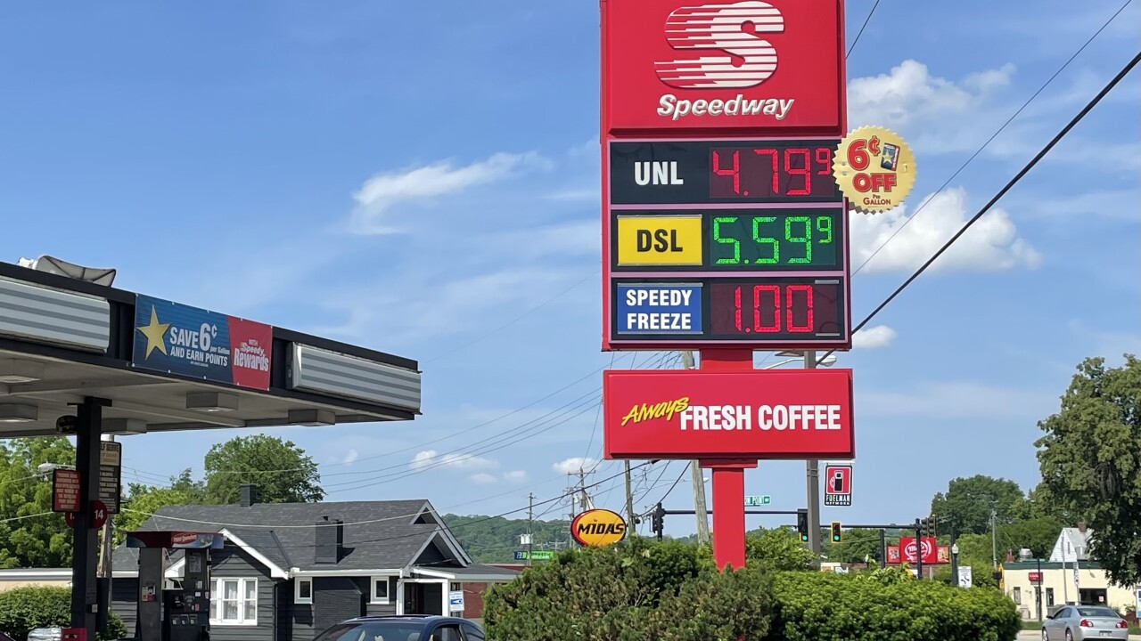 gas prices in cincinnati