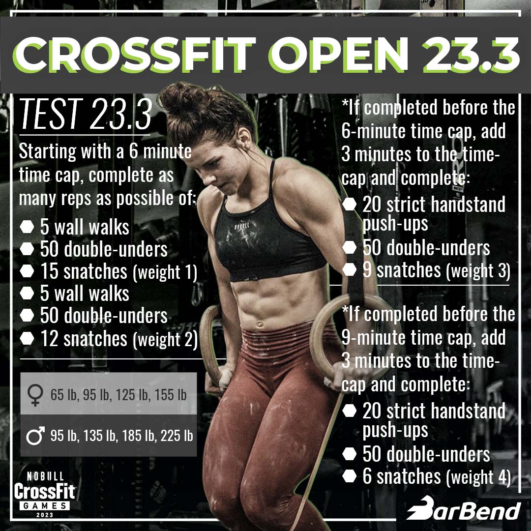 crossfit open 2023 workouts