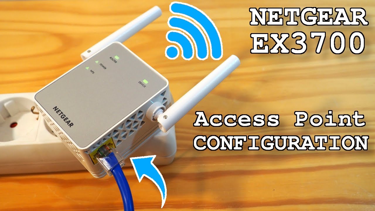 netgear wifi extender ex3700 setup