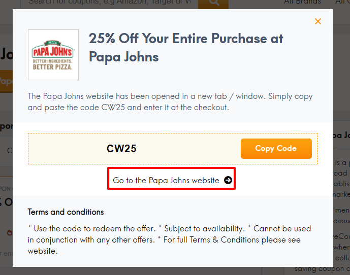 papa johns promo code canada 2023