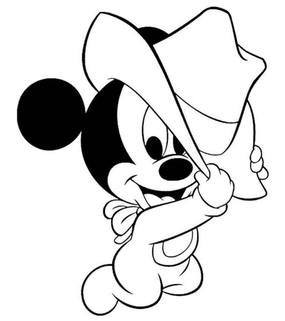 mickey mouse coloring pages to print for free