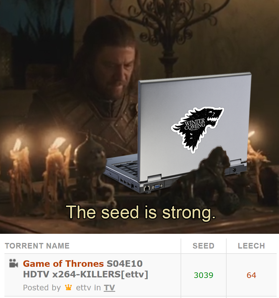 the seed is strong game of thrones