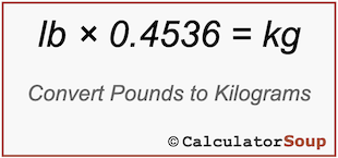 lbs to kg calc