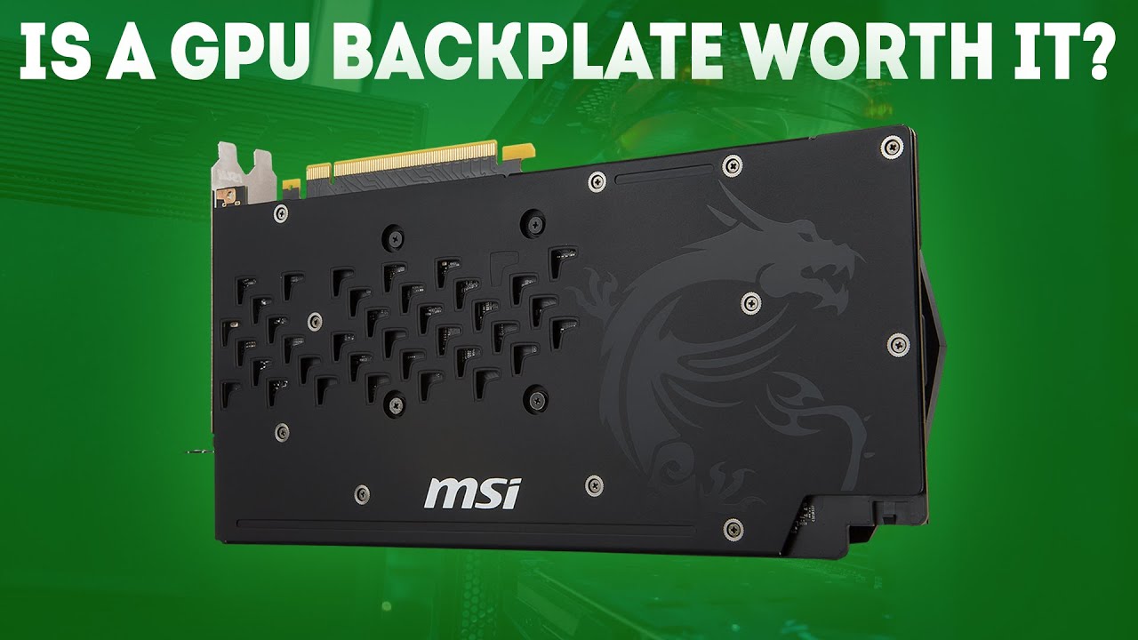 backplate graphics card