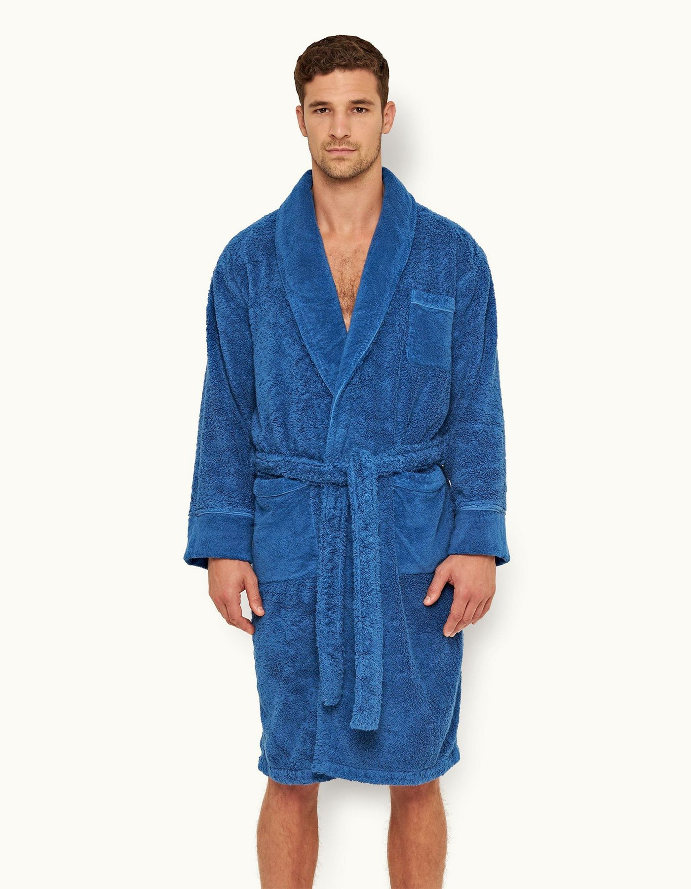 towelling bath robe mens