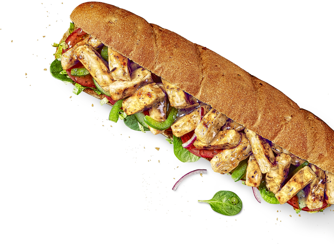 calories in teriyaki chicken subway