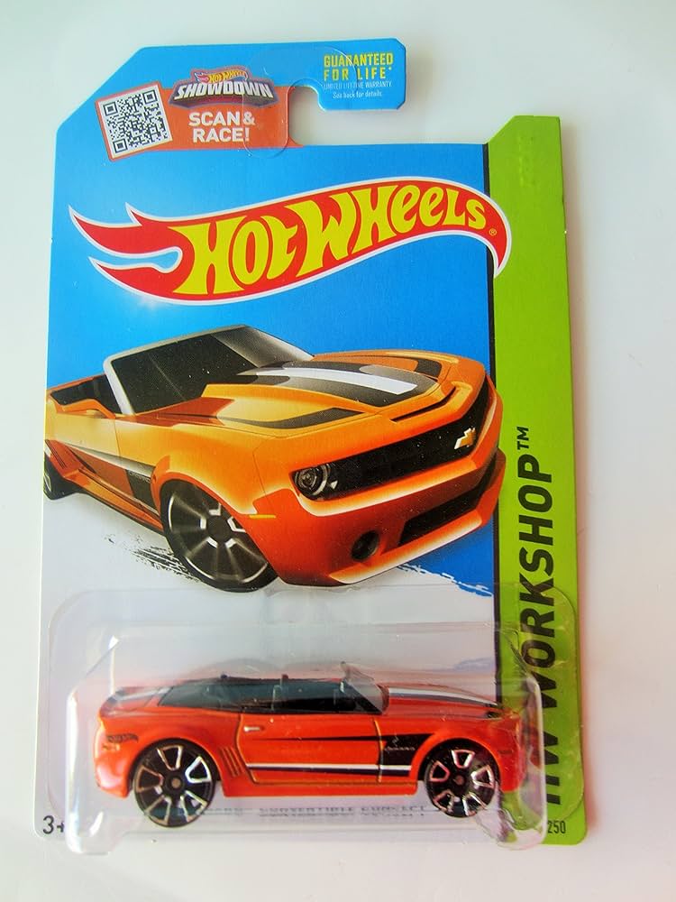 camaro convertible hot wheels