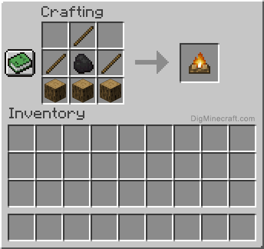 campfire recipes minecraft