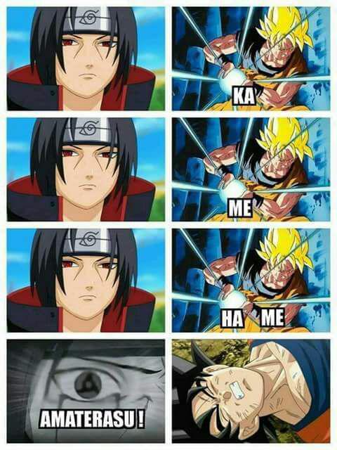 can itachi beat goku